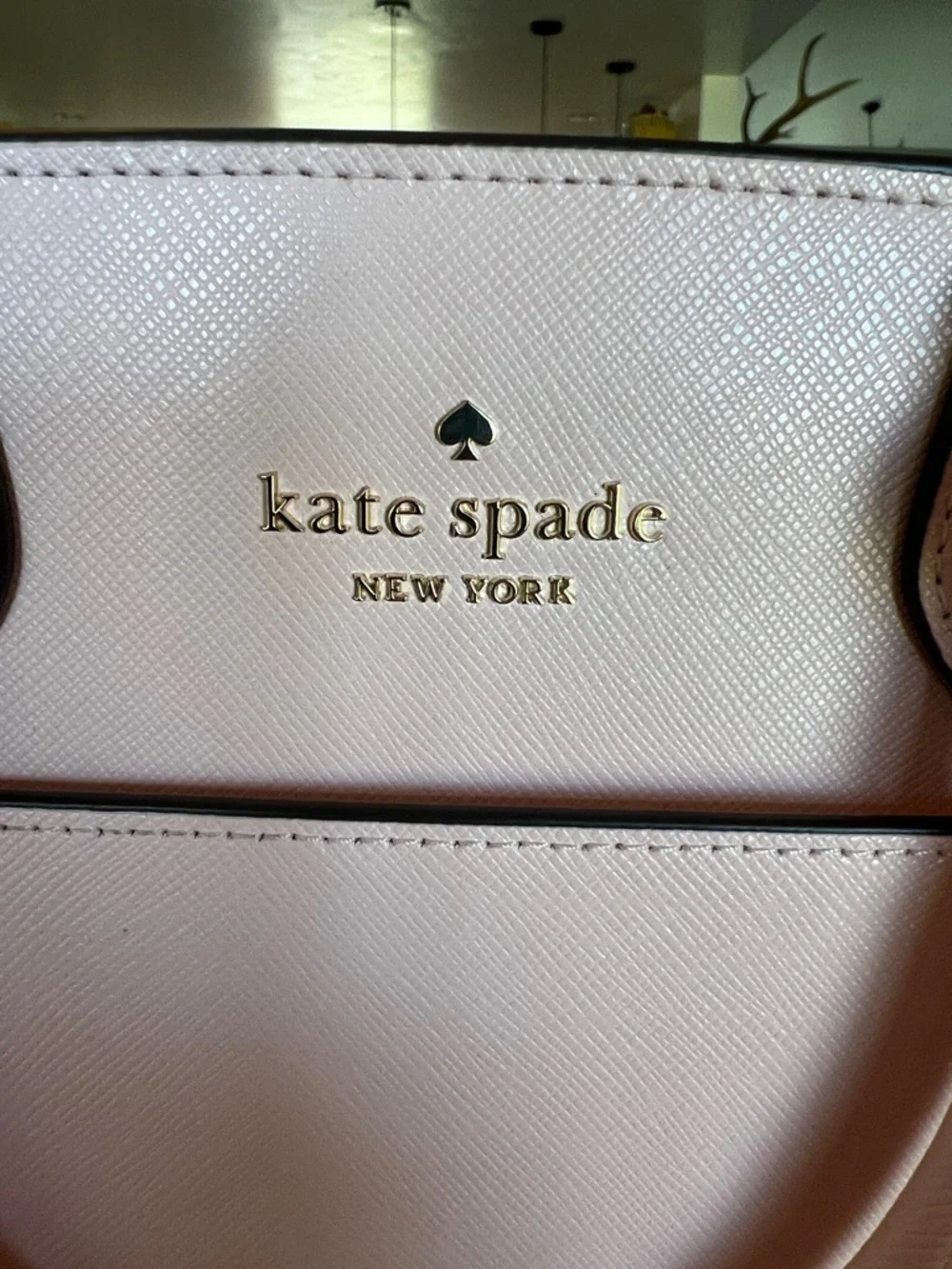 kate spade ♠️ Blush Pink Top-Handle Satchel with Detachable Strap
